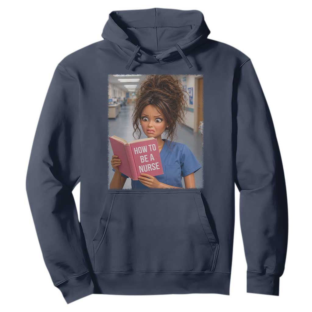 Funny Nursing Student Doll Face Meme Hoodie Future Nurse Gift