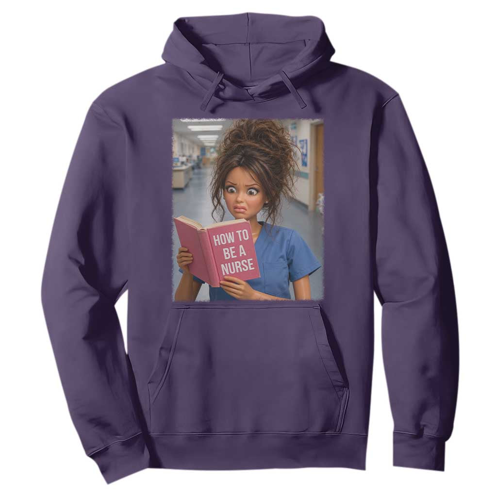 Funny Nursing Student Doll Face Meme Hoodie Future Nurse Gift