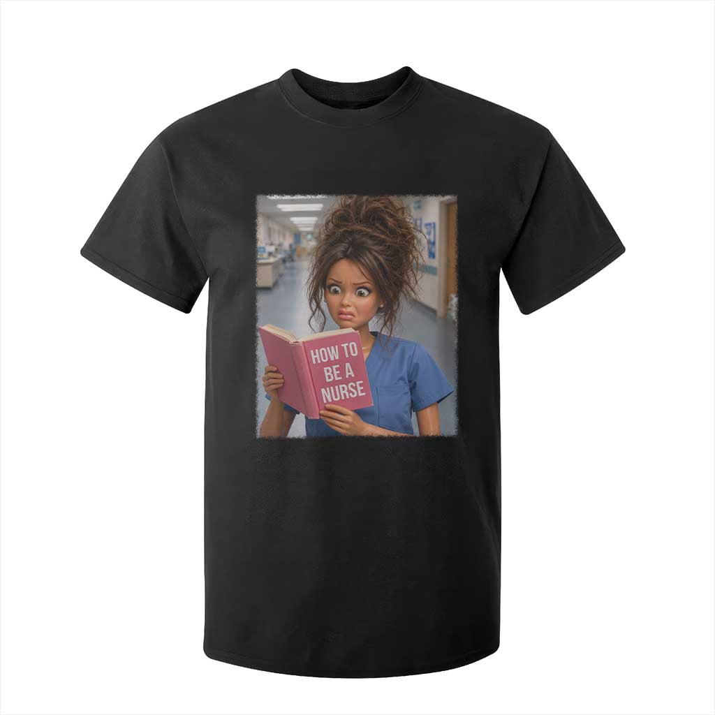 Funny Nursing Student Doll Face Meme T Shirt For Kid Future Nurse Gift