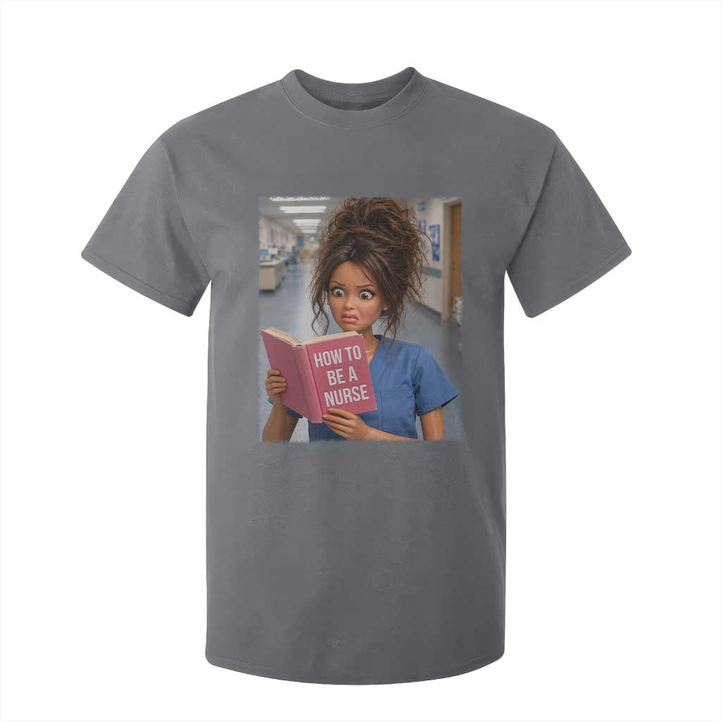 Funny Nursing Student Doll Face Meme T Shirt For Kid Future Nurse Gift
