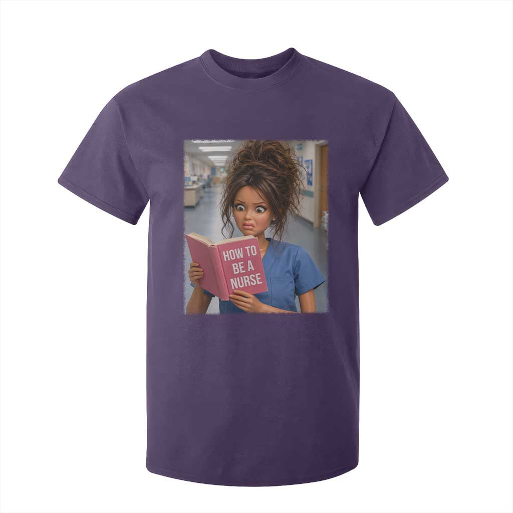 Funny Nursing Student Doll Face Meme T Shirt For Kid Future Nurse Gift