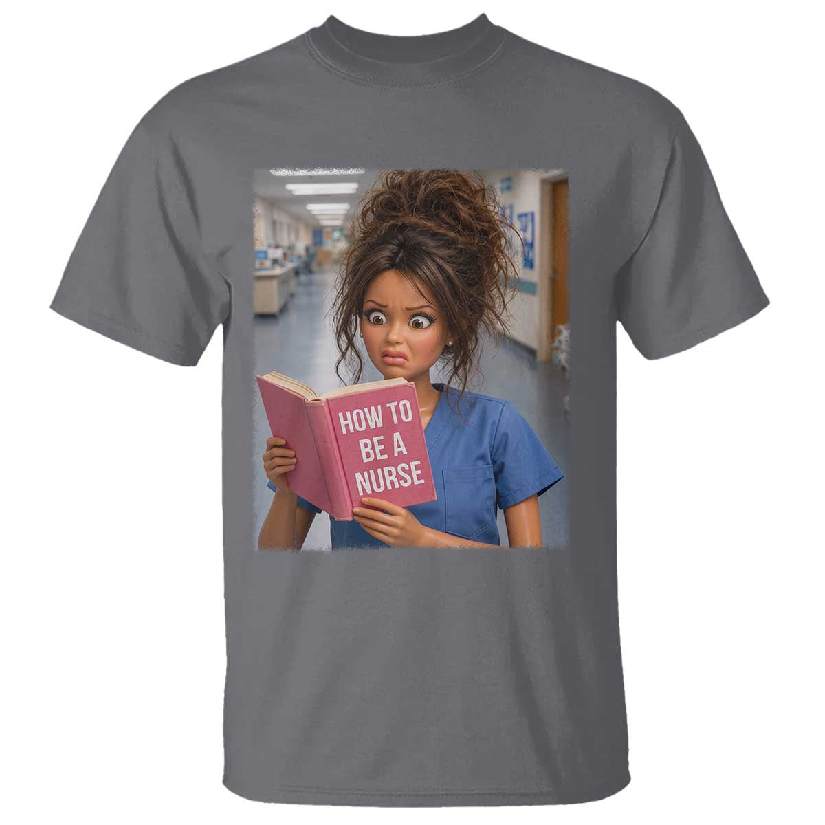 Funny Nursing Student Doll Face Meme T Shirt Future Nurse Gift