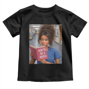 Funny Nursing Student Doll Face Meme Toddler T Shirt Future Nurse Gift