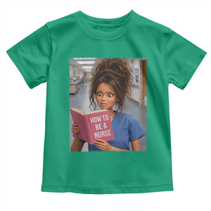 Funny Nursing Student Doll Face Meme Toddler T Shirt Future Nurse Gift
