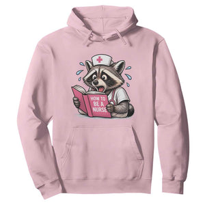 Funny Raccoon Nursing Student Healthcare Gift Hoodie