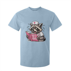Funny Raccoon Nursing Student Healthcare Gift T Shirt For Kid