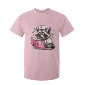 Funny Raccoon Nursing Student Healthcare Gift T Shirt For Kid