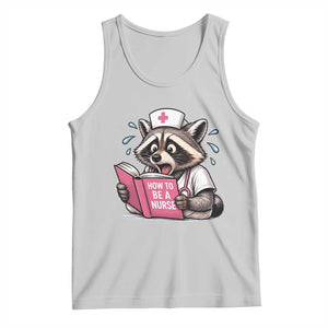 Funny Raccoon Nursing Student Healthcare Gift Tank Top