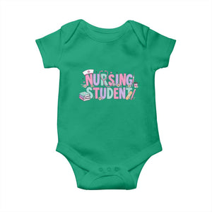 Pastel Nursing Student Medical School Gift Baby Onesie