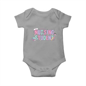 Pastel Nursing Student Medical School Gift Baby Onesie