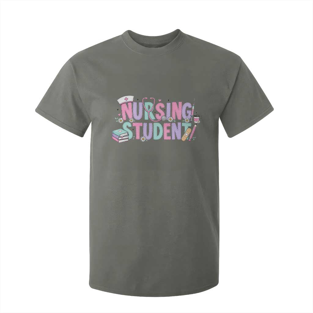 Pastel Nursing Student Medical School Gift T Shirt For Kid