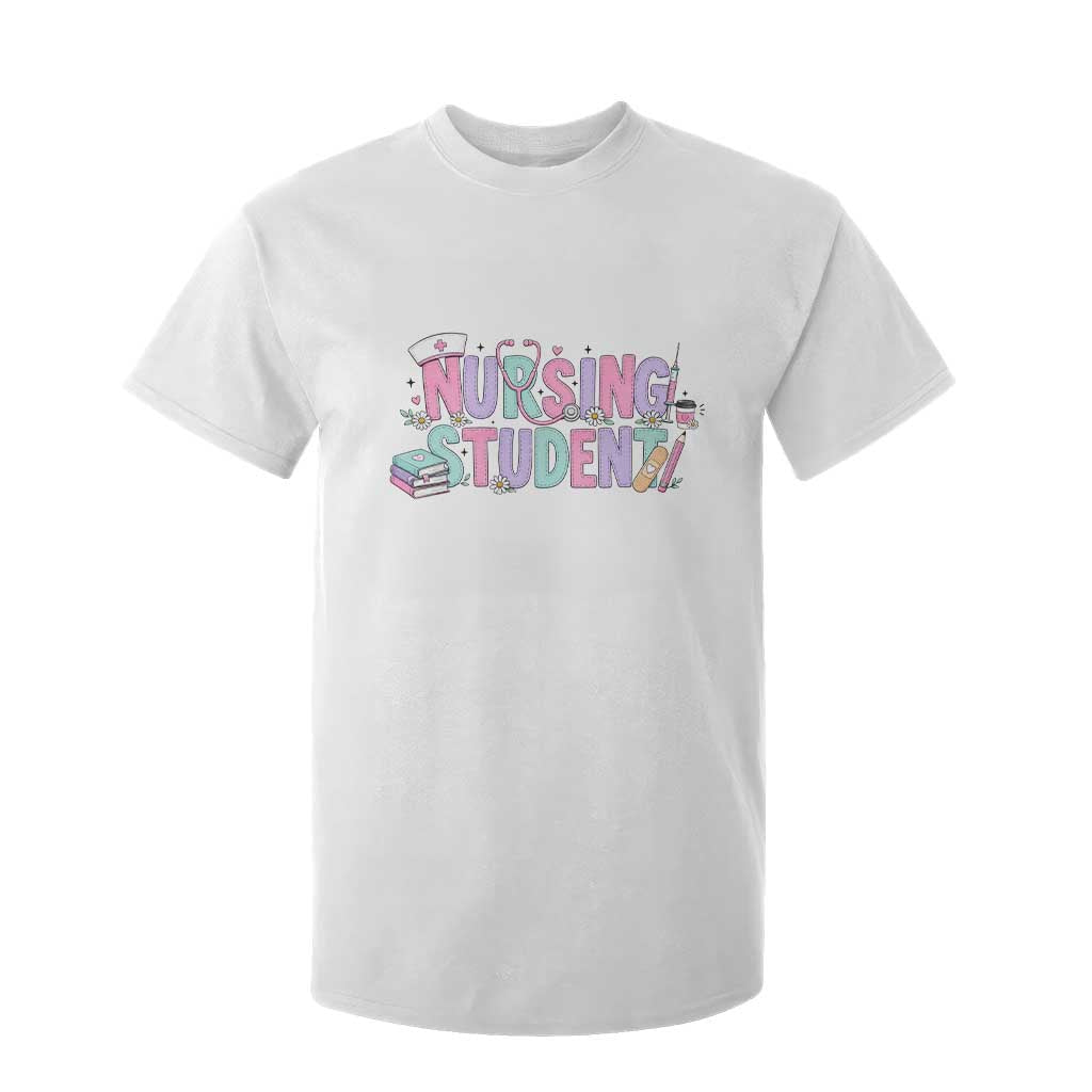 Pastel Nursing Student Medical School Gift T Shirt For Kid