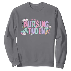Pastel Nursing Student Medical School Gift Sweatshirt