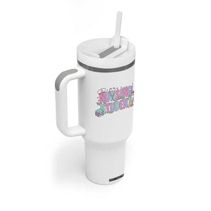 Pastel Nursing Student Medical School Gift Tumbler With Handle
