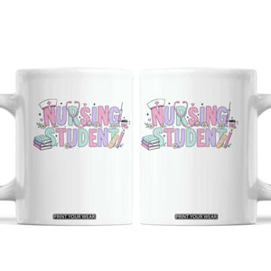 Pastel Nursing Student Medical School Gift Coffee Mug