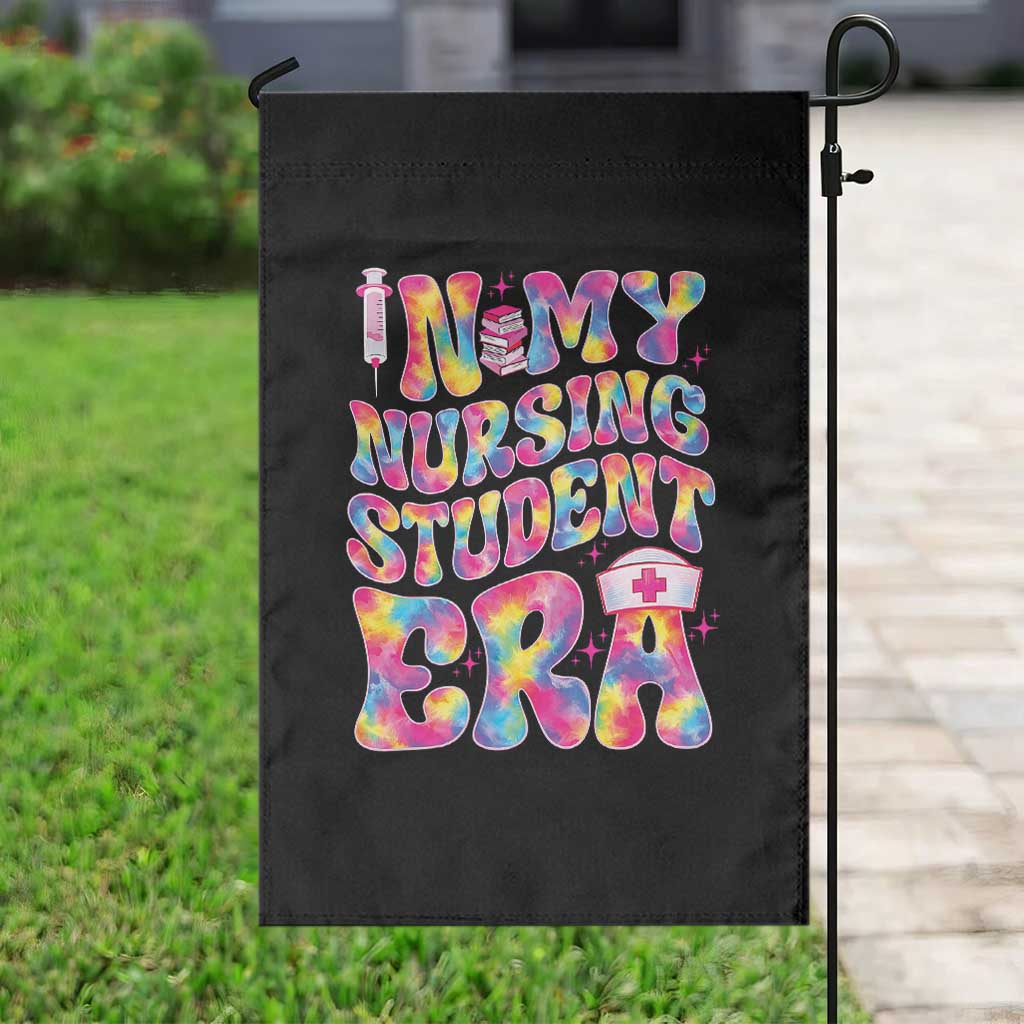 In My Nursing Student Era Garden Flag Future Nurse Gift