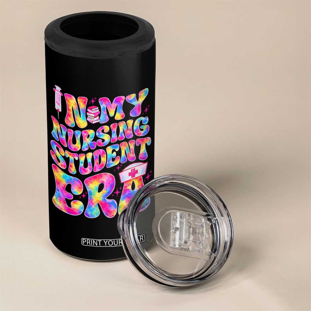 In My Nursing Student Era 4 in 1 Can Cooler Tumbler Future Nurse Gift