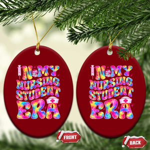 In My Nursing Student Era Ceramic Ornament Future Nurse Gift
