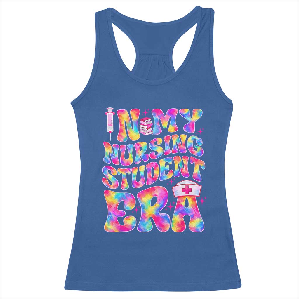 In My Nursing Student Era Racerback Tank Top Future Nurse Gift