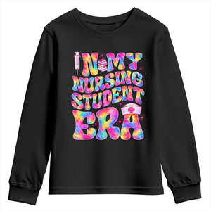 In My Nursing Student Era Youth Sweatshirt Future Nurse Gift