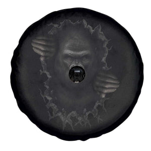 Angry Gorilla Face On Cracked Wall Spare Tire Cover Animal Lover Gift TS12 Print Your Wear