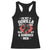 Funny Boxing Racerback Tank Top Not A Gorilla But I Can Beat Off A Hundred Men TS12 Black Print Your Wear