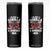 Funny Boxing Skinny Tumbler Not A Gorilla But I Can Beat Off A Hundred Men TS12 Black Print Your Wear