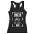 Funny Sarcastic Racerback Tank Top Not A Gorilla But I Can Beat Off A Hundred Men TS12 Black Print Your Wear