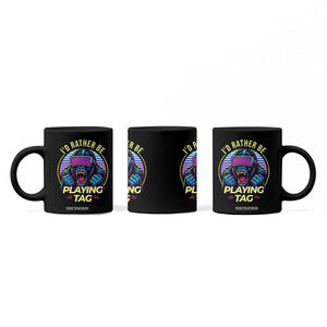 VR Gamer Gorilla Coffee Mug Id Rather Be Playing Tag Gift TS12 Print Your Wear