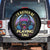 VR Gamer Gorilla Spare Tire Cover Id Rather Be Playing Tag Gift TS12 No hole Black Print Your Wear