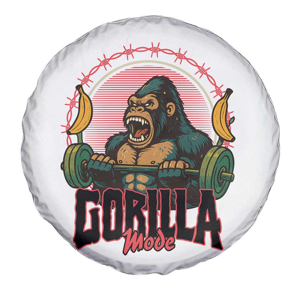 Fitness Lover Gift Spare Tire Cover Gorilla Mode TS12 Print Your Wear