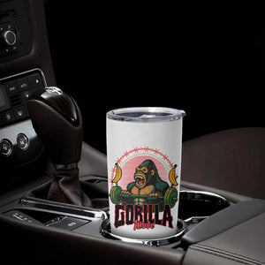 Fitness Lover Gift Tumbler Cup Gorilla Mode TS12 Print Your Wear