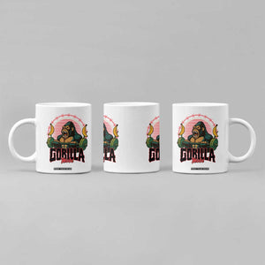 Fitness Lover Gift Coffee Mug Gorilla Mode TS12 Print Your Wear