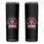Zero Excuses Skinny Tumbler Gorilla Fitness Lover Gift TS12 Black Print Your Wear