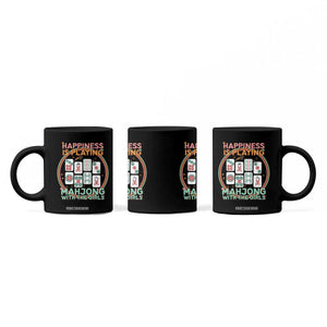 Happiness Is Playing Mahjong With The Girls Coffee Mug Mahjong Time TS12 Print Your Wear