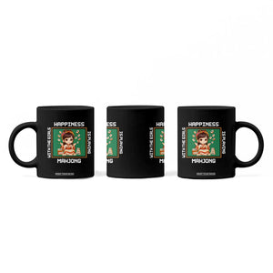 Gambling Chinese Gift Coffee Mug Happiness Is Playing Mahjong With The Girls TS12 Print Your Wear