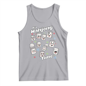 It Is Mahjong Time Tank Top Mahjong Lover Gift TS12 Athletic Heather Print Your Wear
