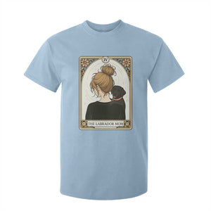 Black Labrador Mom T Shirt For Kid Funny Tarot Card Dog Lover Gift TS12 Light Blue Print Your Wear