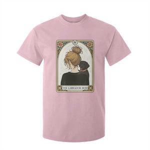 Black Labrador Mom T Shirt For Kid Funny Tarot Card Dog Lover Gift TS12 Light Pink Print Your Wear