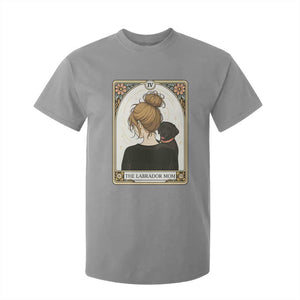 Black Labrador Mom T Shirt For Kid Funny Tarot Card Dog Lover Gift TS12 Sport Gray Print Your Wear