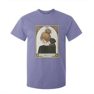 Black Labrador Mom T Shirt For Kid Funny Tarot Card Dog Lover Gift TS12 Violet Print Your Wear