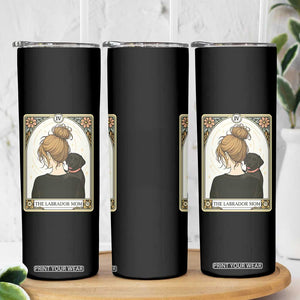 Black Labrador Mom Skinny Tumbler Funny Tarot Card Dog Lover Gift TS12 Print Your Wear