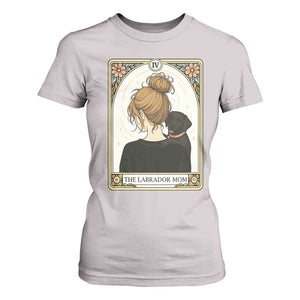 Black Labrador Mom T Shirt For Women Funny Tarot Card Dog Lover Gift TS12 Ice Gray Print Your Wear