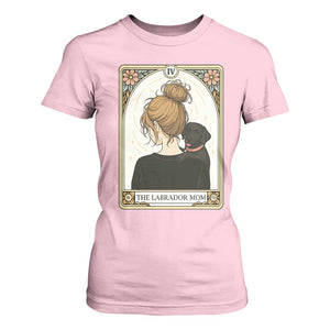 Black Labrador Mom T Shirt For Women Funny Tarot Card Dog Lover Gift TS12 Light Pink Print Your Wear