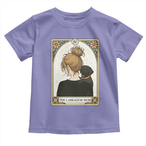 Black Labrador Mom Toddler T Shirt Funny Tarot Card Dog Lover Gift TS12 Violet Print Your Wear