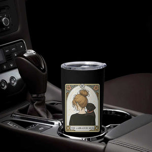 Black Labrador Mom Tumbler Cup Funny Tarot Card Dog Lover Gift TS12 Print Your Wear