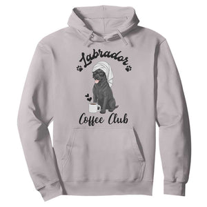 Labrador Coffee Club Hoodie Funny Dog Lover Gift TS12 Ice Gray Print Your Wear