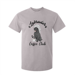 Labrador Coffee Club T Shirt For Kid Funny Dog Lover Gift TS12 Ice Gray Print Your Wear