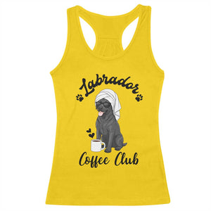 Labrador Coffee Club Racerback Tank Top Funny Dog Lover Gift TS12 Daisy Print Your Wear