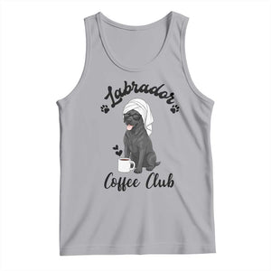 Labrador Coffee Club Tank Top Funny Dog Lover Gift TS12 Athletic Heather Print Your Wear